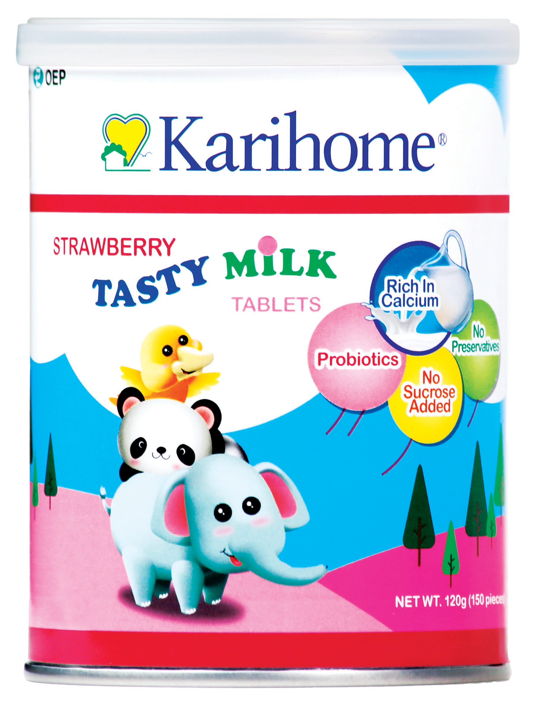 Karihome Strawberry Tasty Milk Tablets